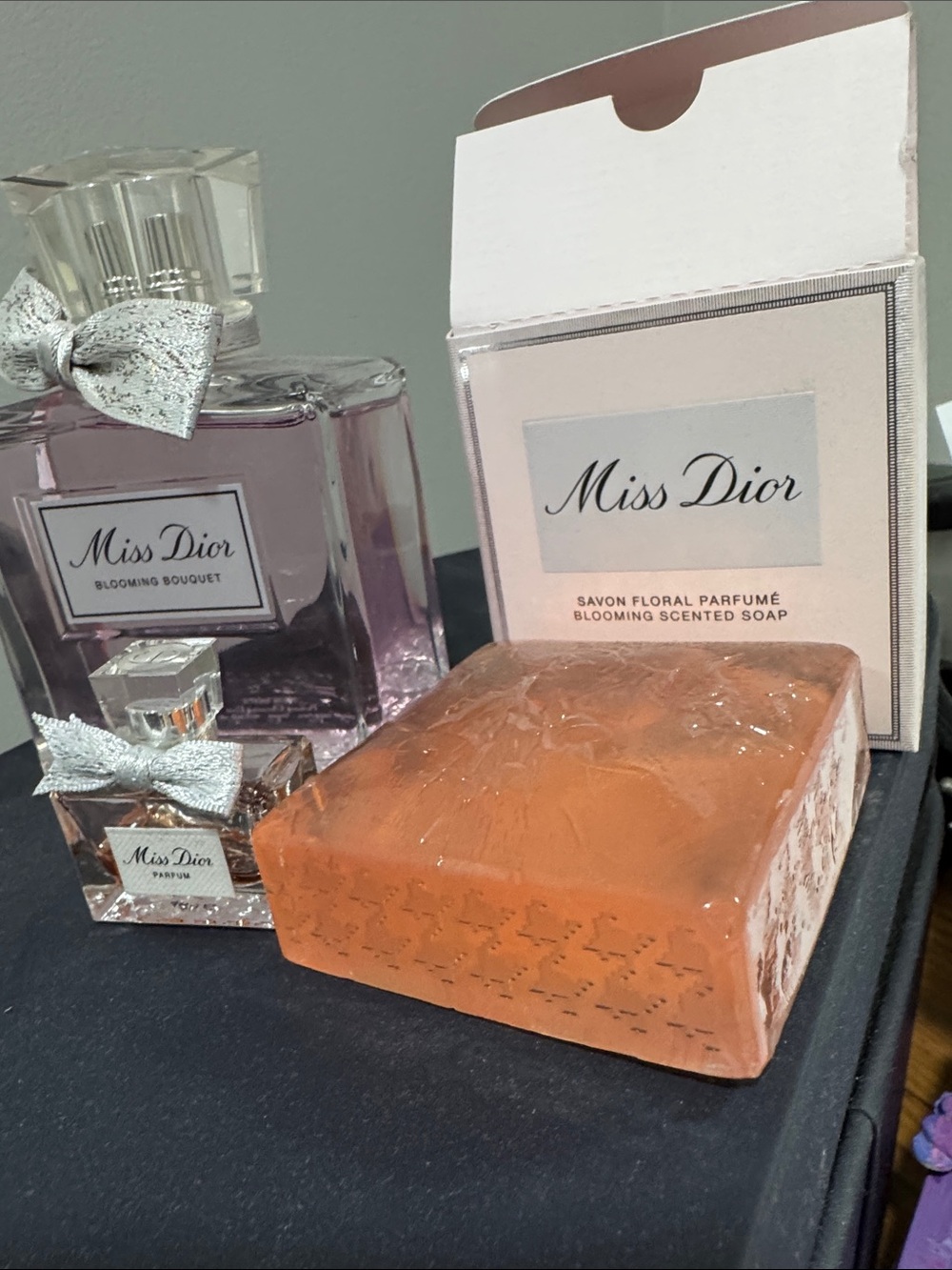 Dior Miss Dior Blooming Floral Soap - Peach/Light Pink Accents